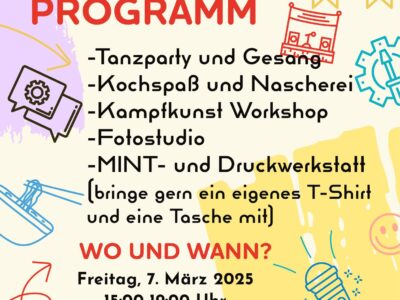 Mäd­chen­fest 2025! Wel­come!